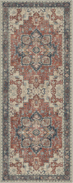 GENIMO 2x10 Runner Rugs for Hallway, Machine Washable Non Slip Vintage Rugs - Image 7