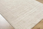 Livabliss x Our PNW Home Cascade Minimalist Striped Area Rug, Light Brown - Image 7