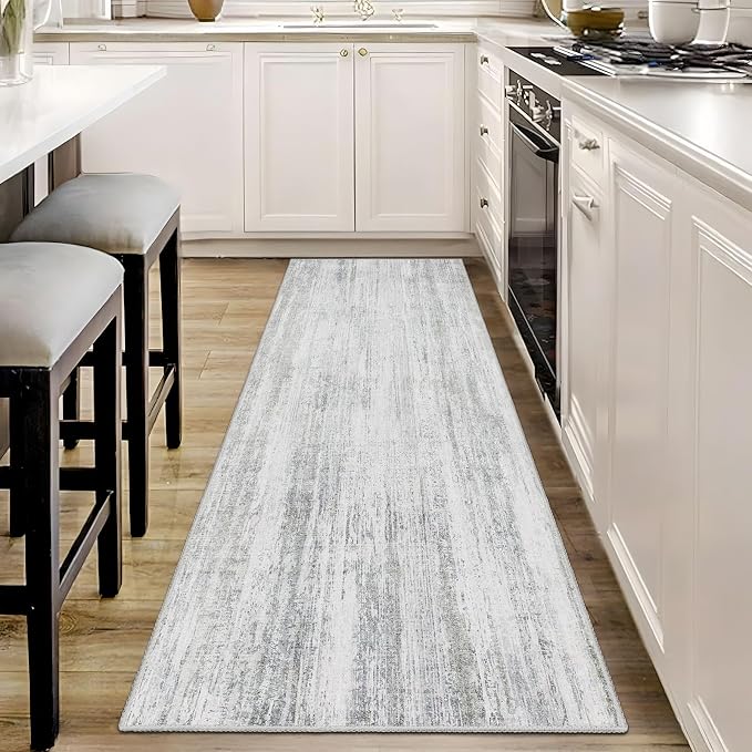 MUJOO Washable Runner Rug 2x6, Modern Abstract Area Rugs - Image 2