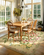 Floral Area Rug Living Room - Image 3