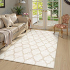 Lahome Moroccan 5x7 Area Rugs for Living Room Machine Washable Rug, Large - Image 2