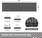 BEQHAUSE Hallway Runner Rugs 2.6x10, Hallway Rug Non-Slip Washable, Runner Rug - Image 2