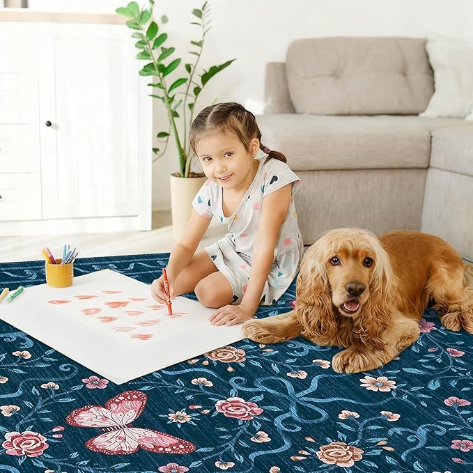 GarveeHome Washable Runner Rug 2x6 Non Slip Hallway Runners Stain Resistant Low - Image 3