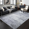 Toneed Abstract Area Rug 6x9 Modern Washable Rug Soft Non Slip Rug Low Pile by Toneed