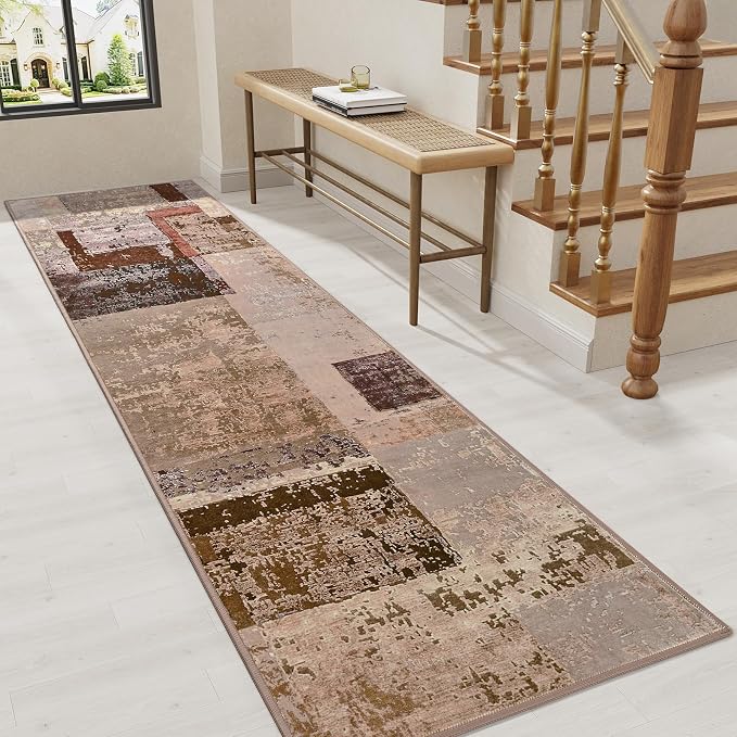 LOCHAS Washable Runner Rugs for Hallway, 2x8 Non Sip Soft Rug for Bedroom - Image 9