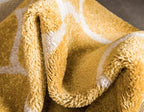 Rugs.com Lattice Frieze Collection Rug – 7' Square Yellow Medium Rug Perfect - Image 7