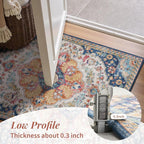 tchdio 8x10 Area Rugs for Living Room, Vintage Non Slip Washable Rug, Soft Low - Image 4