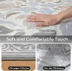 SOULFUL Medium Pile 4x6 Rugs for Living Room - Image 5