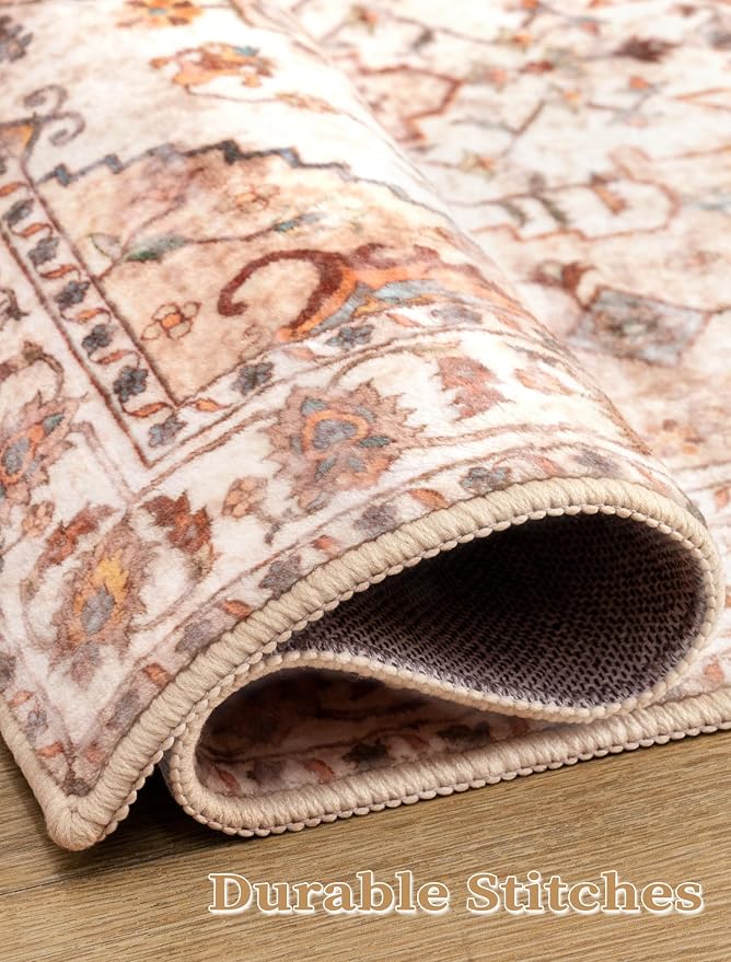 SERISSA Boho Washable Runner Rug - Image 5