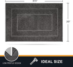 PURRUGS Dirt Trapping Door Mat 20in x 31.5in, Non-Slip/Skid Machine Washable - Image 2