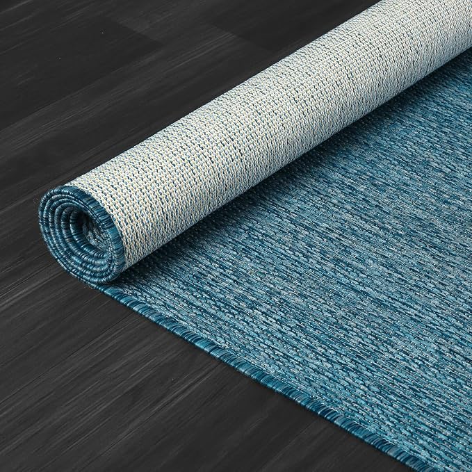 CAMILSON Outdoor Rug 8x10 Modern Area Rugs - Image 6