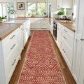 Wonnitar Moroccan Runner Rug, Washable 2'6"x10' Long Runner Rug by Wonnitar