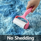 Large Shag Area Rugs 5 x 8, Tie-Dyed Plush Fuzzy Rugs - Image 4
