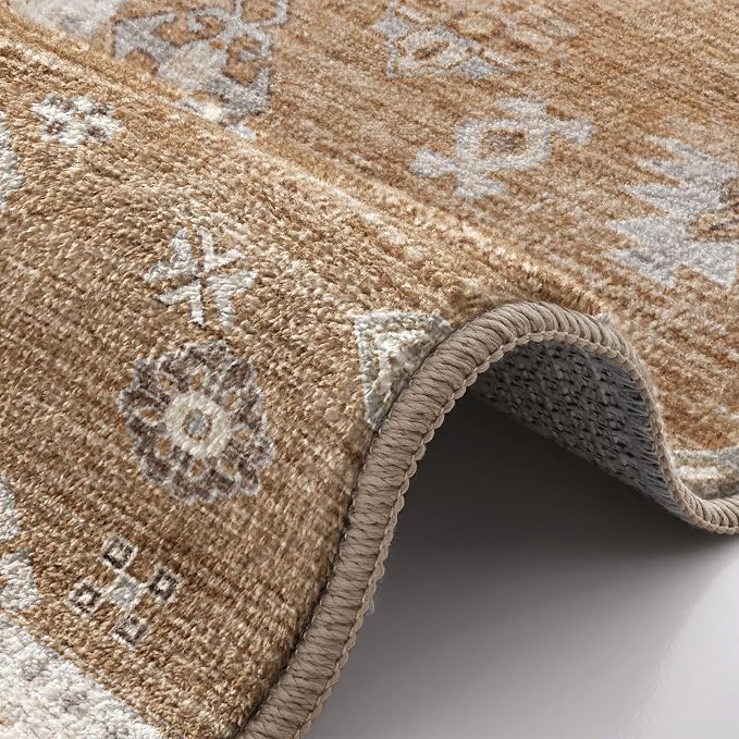 LUMI Indoor Thin Door Mat, 32x47 Washable Small Inside Doormat, Non Slip Low - Image 9
