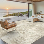 10x14 Area Rugs for Living Room, Non Slip Machine Washable Vintage Carpets - Image 8