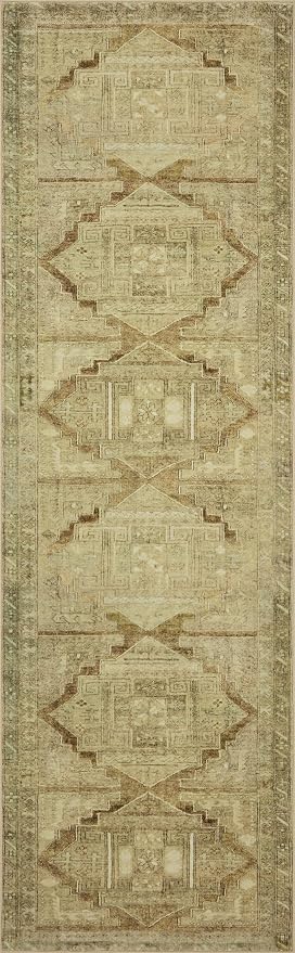 Loloi Magnolia Home by Joanna Gaines Sinclair Collection SIN-02 Khaki/Tobacco - Image 9