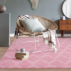 Amearea Fluffy Indoor Trellis Rug, Soft Moroccan Home Rugs - Image 3