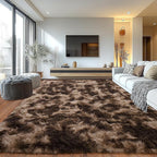 Upgrade Non-Slip Plush Rugs for Living Room, Soft Shaggy Carpets for Living Room - Image 3