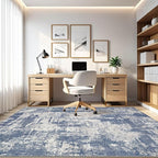 10x14 Area Rugs Living Room: Washable Large Abstract Modern Soft Rug Stain - Image 8