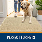 OLANLY Dog Door Mat for Muddy Paws 30x20, Absorbs Moisture and Dirt, Absorbent - Image 6