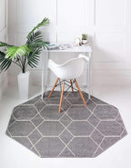 Unique Loom Trellis Frieze Collection Area Rug by UniqueLoom