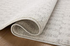 Loloi Kamala Collection KAM-05 Ivory/Grey 5'-3" x 7'-9" Area Rug - Image 5