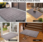 Front Door Mat Outside Entrance, Outdoor Indoor Door Mats - Image 6