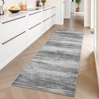 PADOOR Modern Abstract Runner Rug by PADOOR