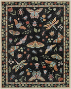 Lahome Insect Area Rugs 8x10, Non Slip Washable Rugs - Image 7