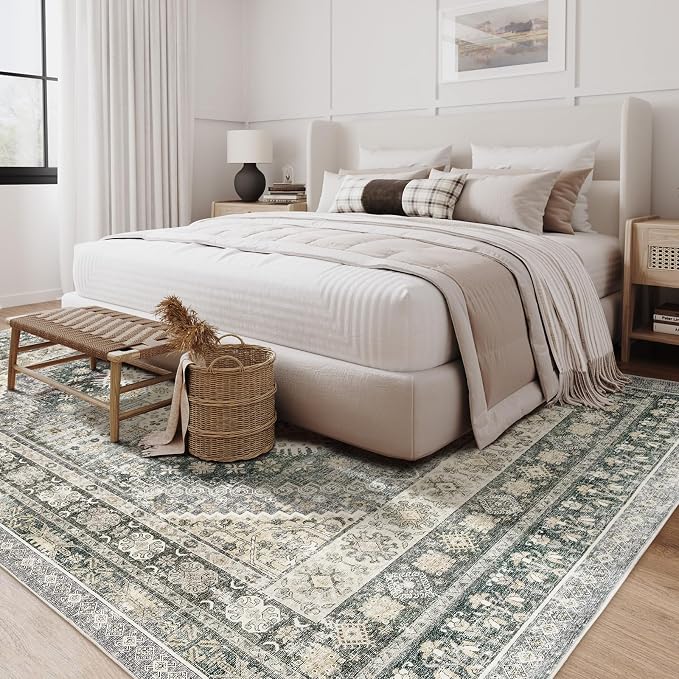zesthome 8x10 Area Rugs for Living Room, Non-Slip Backing Washable Rugs - Image 7