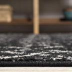 JONATHAN Y Boho Vintage Diamond Black/Ivory Square Area Rug 8X8 ft, Moroccan - Image 6