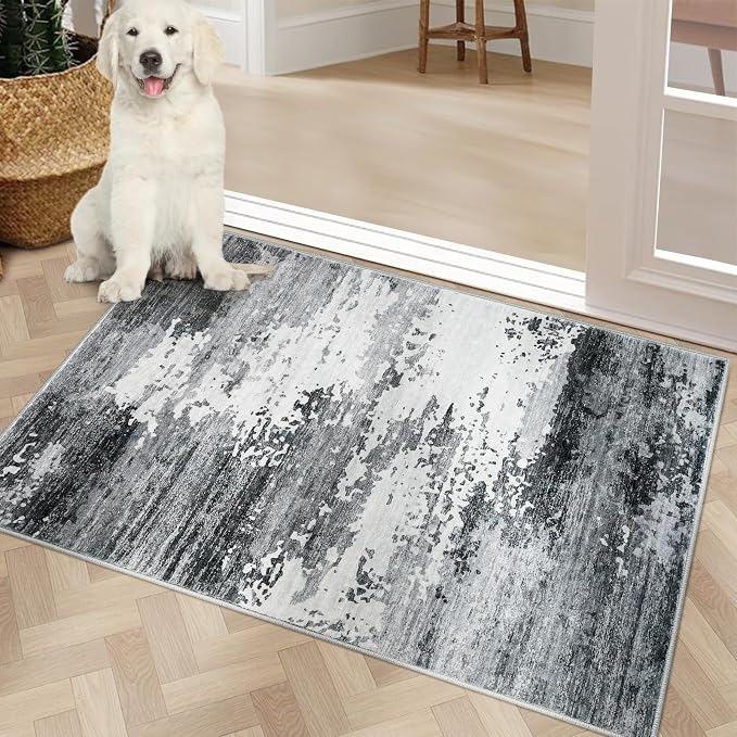 COMSLE Door Mat Soft Absorbent Indoor Front Entryway Rug Machine Washable - Image 9