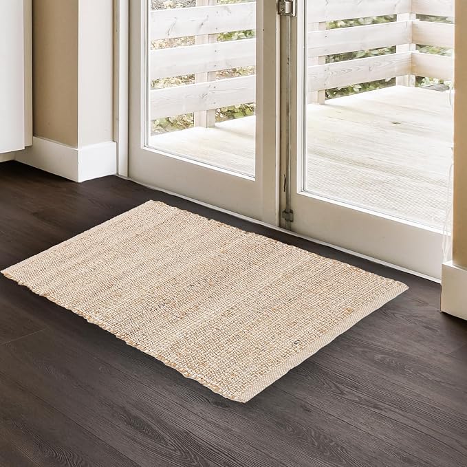 REDEARTH · Jute Cotton Area Rug - Image 2