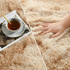 Large Shag Area Rugs 9 x 12, Tie-Dyed Plush Fuzzy Rugs - Image 4