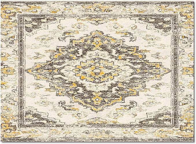 Bohemian Pattern Rectangular Area Rugs by Libaoge