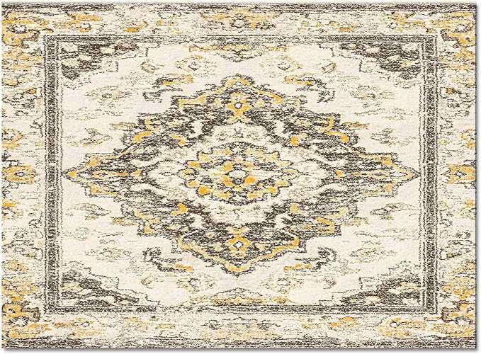 Bohemian Pattern Rectangular Area Rugs by Libaoge
