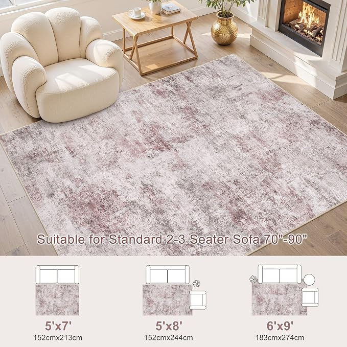 6x9 Area Rug Living Room Rugs - Image 2