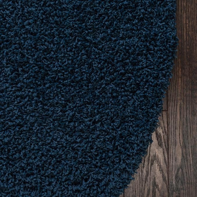 Unique Loom Solid Shag Collection Area Rug - Image 12