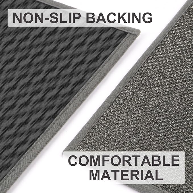 LEKEEPGO Door Mat 32"x47", Non Slip Door Mat Indoor Entrance, Rubber Backing - Image 3