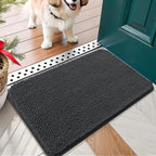 OLANLY Dog Door Mat for Muddy Paws 24x16, Absorbs Moisture and Dirt, Absorbent by OLANLY