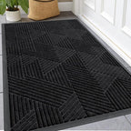 Kitinjoy Front Door Mat Outside Entrance, Sturdy Natural Dirt Trapper, Heavy by Kitinjoy