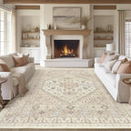 zesthome 9x12 Area Rugs, Stain Resistant Washable Rug, Ultra-Thin Rugs by Zesthome