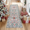 Wonnitar Christmas Runner Rug 2x6, Holiday Decor Christmas Kitchen Bathroom Rug by Wonnitar