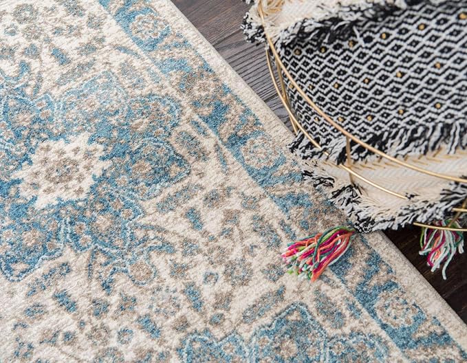 Unique Loom Salzburg Collection Classic Traditional Design Oriental Inspired - Image 5