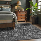 3x5 Washable Area Rugs for Living Room, Vintage Boho Large Rug for Bedroom - Image 2