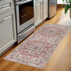 KOZYFLY Runners for Hallways 2x5 Ft Washable Kitchen Runner Rug Boho Runner Rug - Image 2