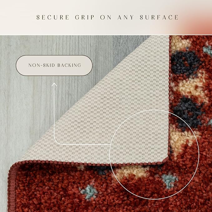 Maples Rugs Reggie Floral Runner Rug - Image 6