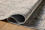 Loloi Teagan Collection TEA-04 Sky/Natural 5'-3" x 7'-6" Area Rug, Soft Neutral - Image 10