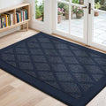 COSY HOMEER Non-Slip Door Mat 32"x48", Entryway Rugs Low Profile Absorbent Dirt by COSYHOMEER