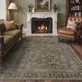 8x10 Area Rug Machine Washable Boho Rug by BAVNI